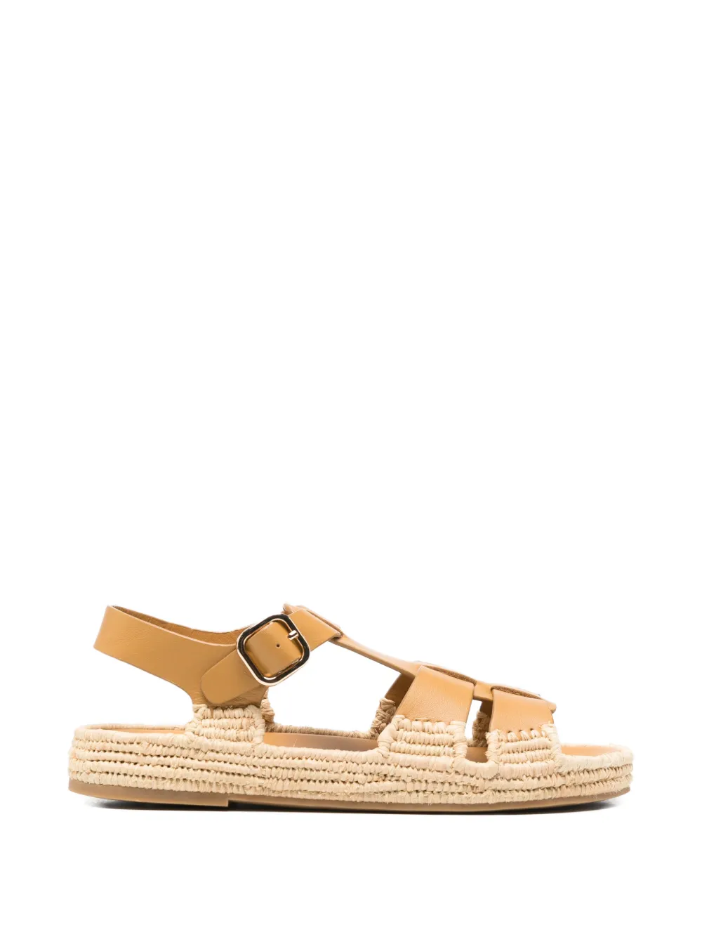 Paloma Barceló Yuka buckle-strap espadrilles Bruin