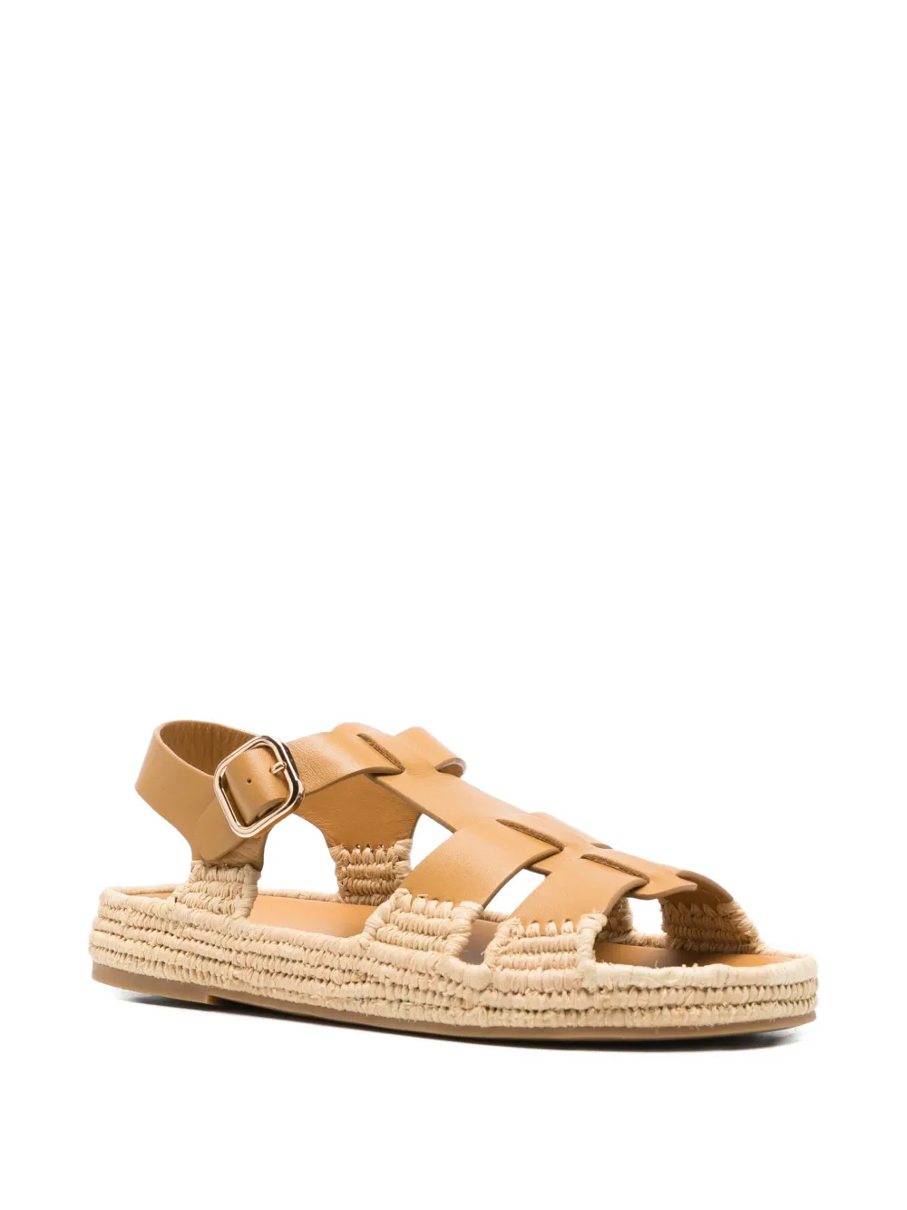 Paloma Barceló Yuka buckle-strap espadrilles Bruin