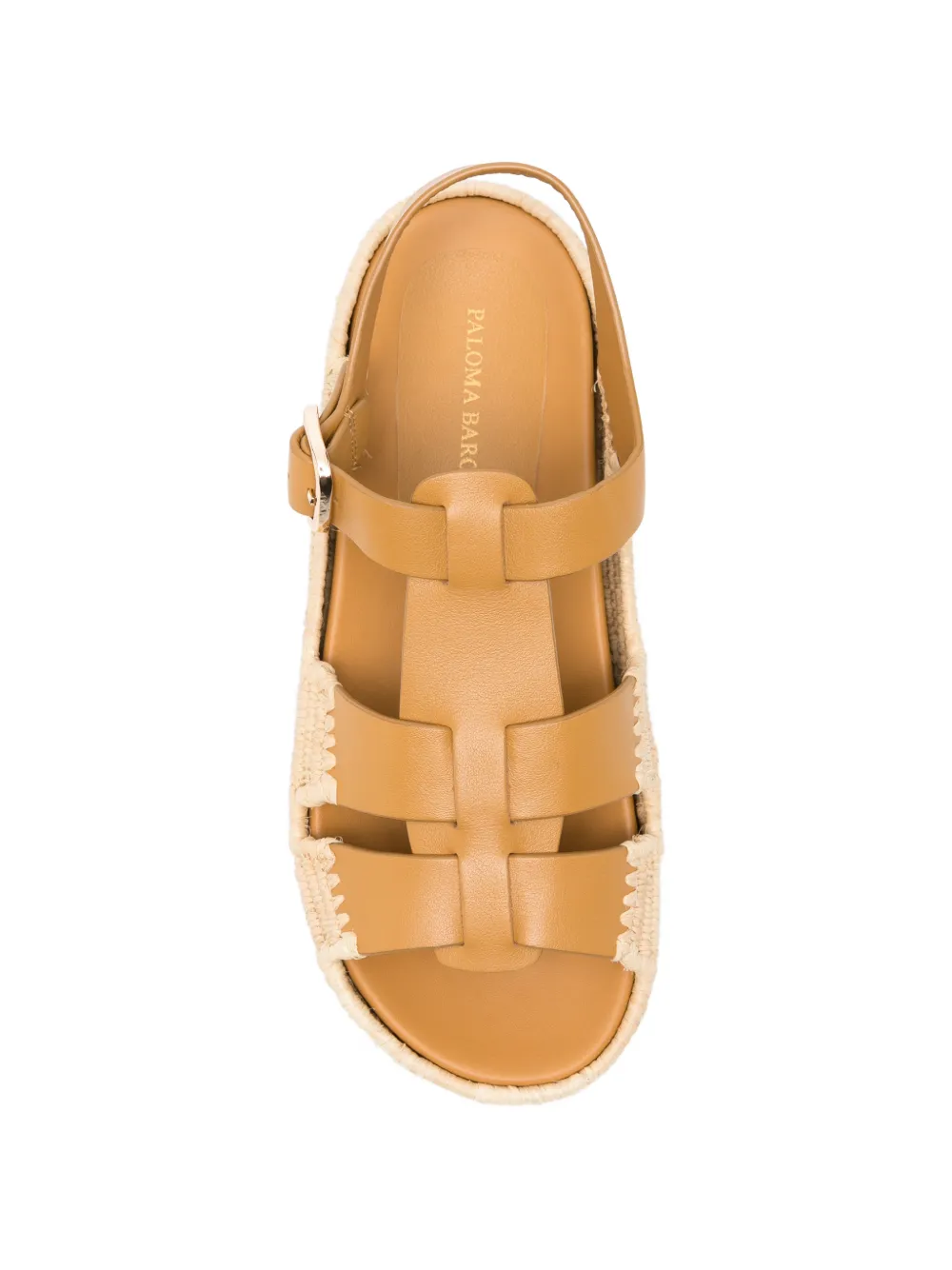Paloma Barceló Yuka buckle-strap espadrilles Bruin