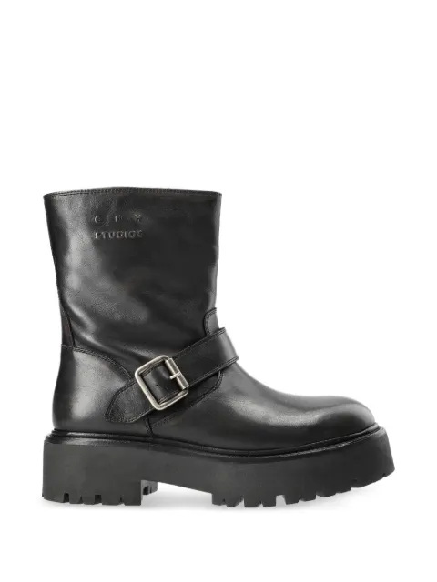 Copenhagen Studios buckled chunky-sole boots