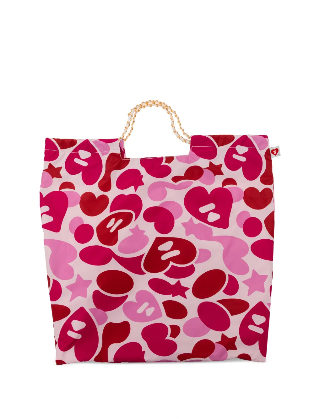 APEE™ by *A BATHING APE® Borsa tote con stampa - Rosa