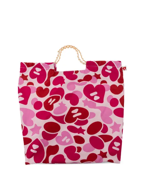 APEE™ by *A BATHING APE® printed tote bag