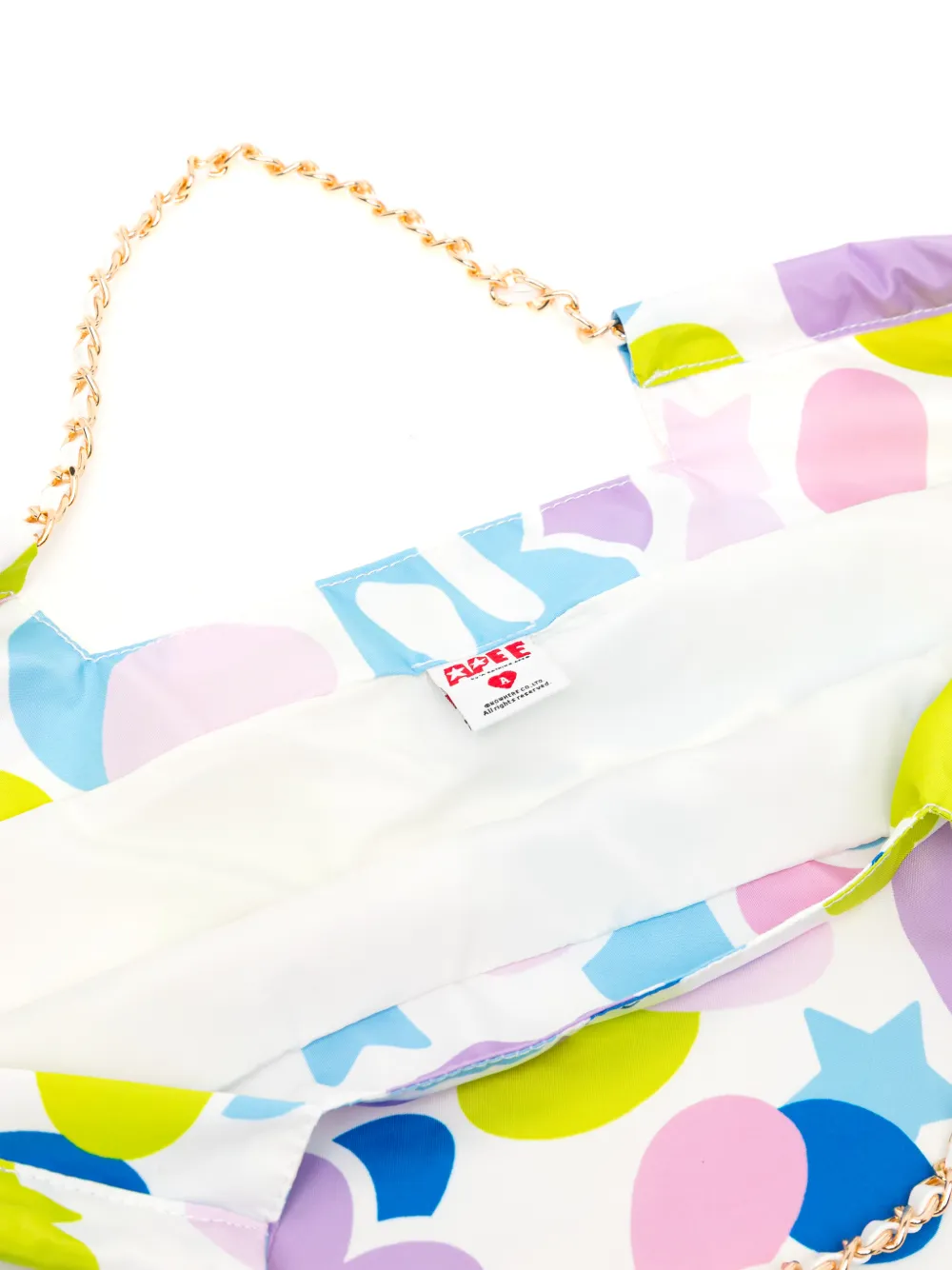 APEE™ by *A BATHING APE Shopper met print Wit