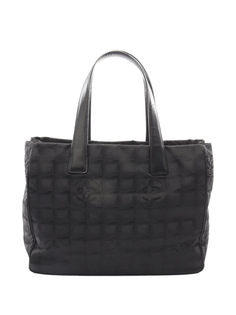 CHANEL Pre-Owned 2005-2006 New Travel Line Nylon tote bag - Nero