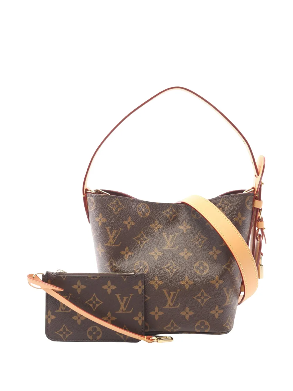 Louis Vuitton Pre-Owned 2021-2026 Monogram All-In BB satchel - Marrone