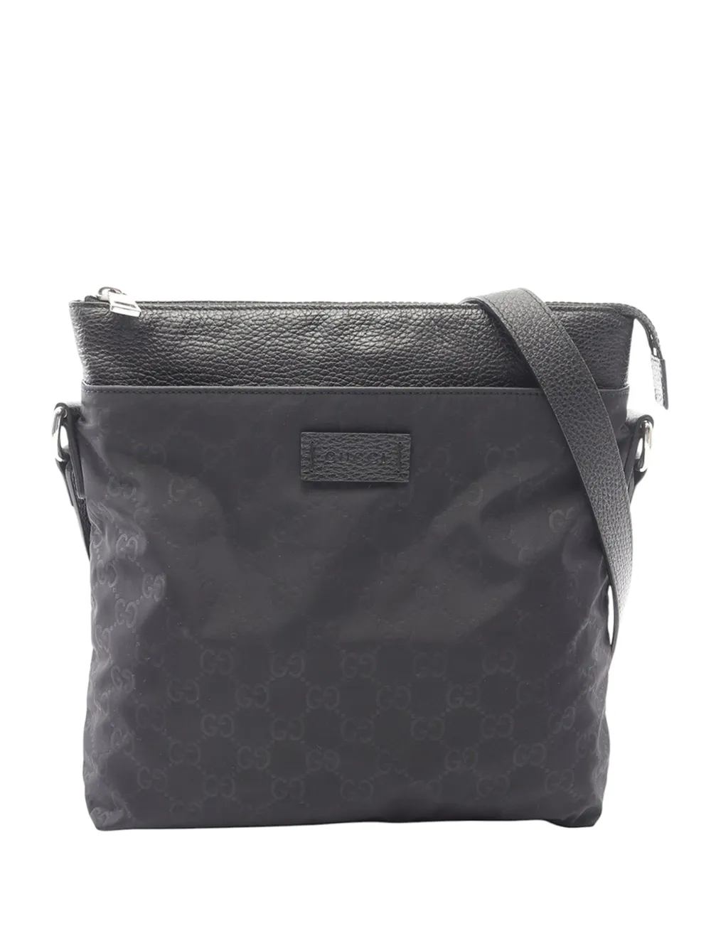 Gucci Pre-Owned 2000-2015 GG Nylon crossbody bag - Nero