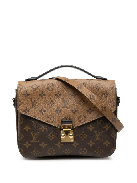 Louis Vuitton Pre-Owned 2010-2026 Monogram Reverse Pochette Metis Satchel-Tasche