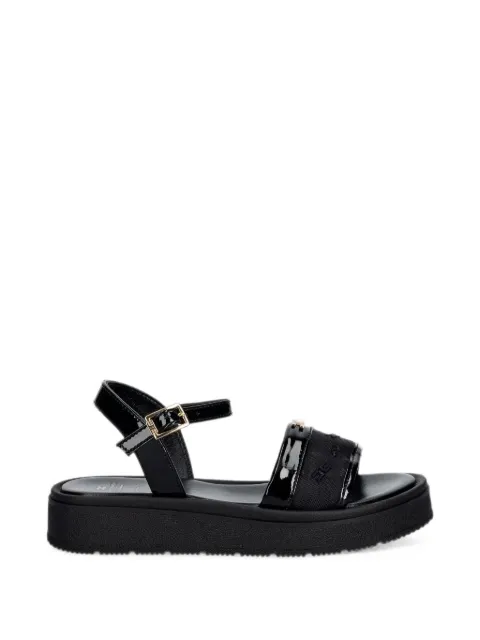 Elisabetta Franchi Kids Sandali con placca logo