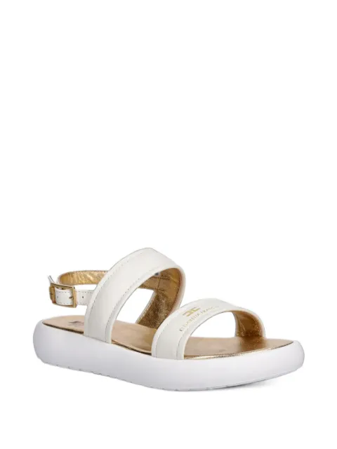 Elisabetta Franchi Kids logo-plaque buckled sandals