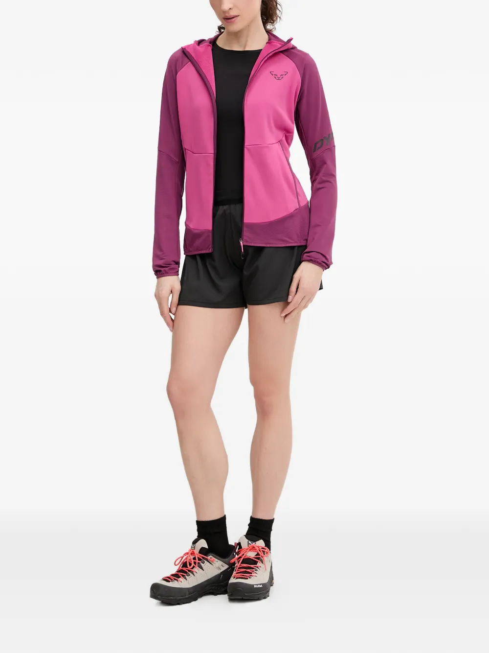  Dynafit Chaqueta Transalper Light Polartec Con Capucha - Rosa 