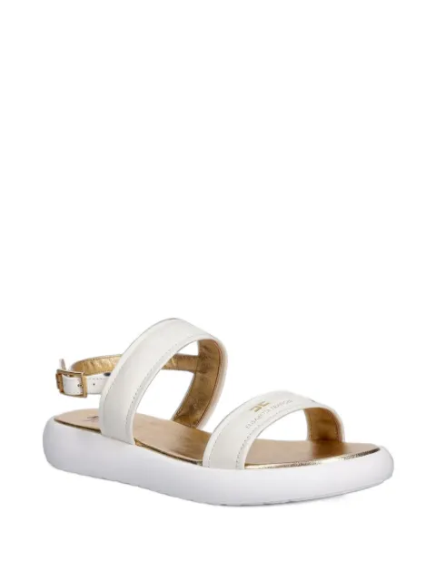 Elisabetta Franchi Kids logo-plaque buckled sandals