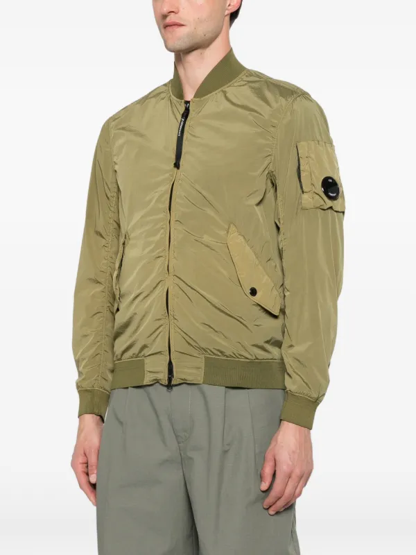 C.P. Company Nycra-R Lens Bomber Jacket | Green | FARFETCH