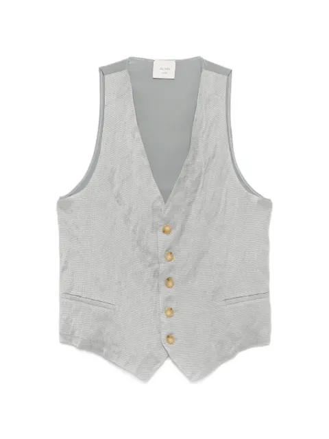 Alysi button-fastening waistcoat