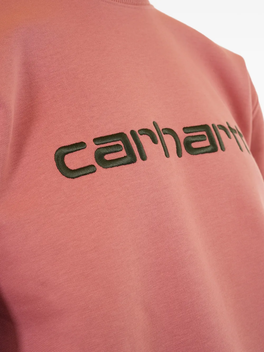 Carhartt WIP Sweater met logo Roze