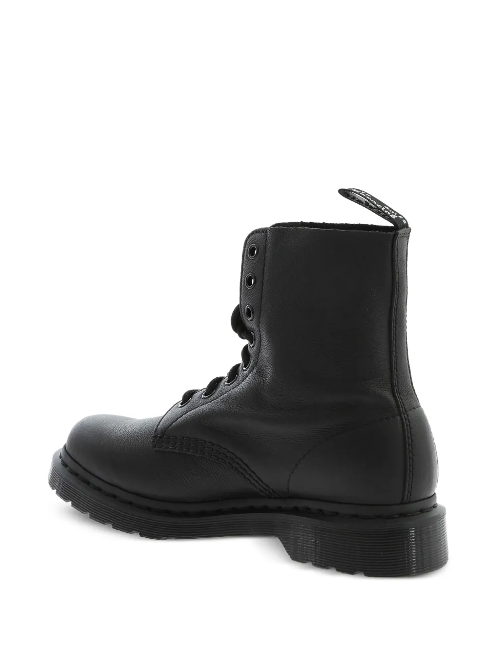 Dr. Martens Leren veterlaarzen Zwart