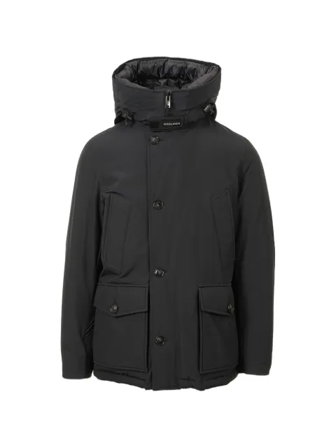 Woolrich buttoned hooded jacket