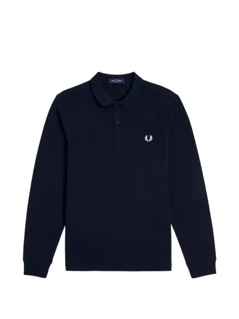 Fred Perry long-sleeve Laurel Wreath polo shirt