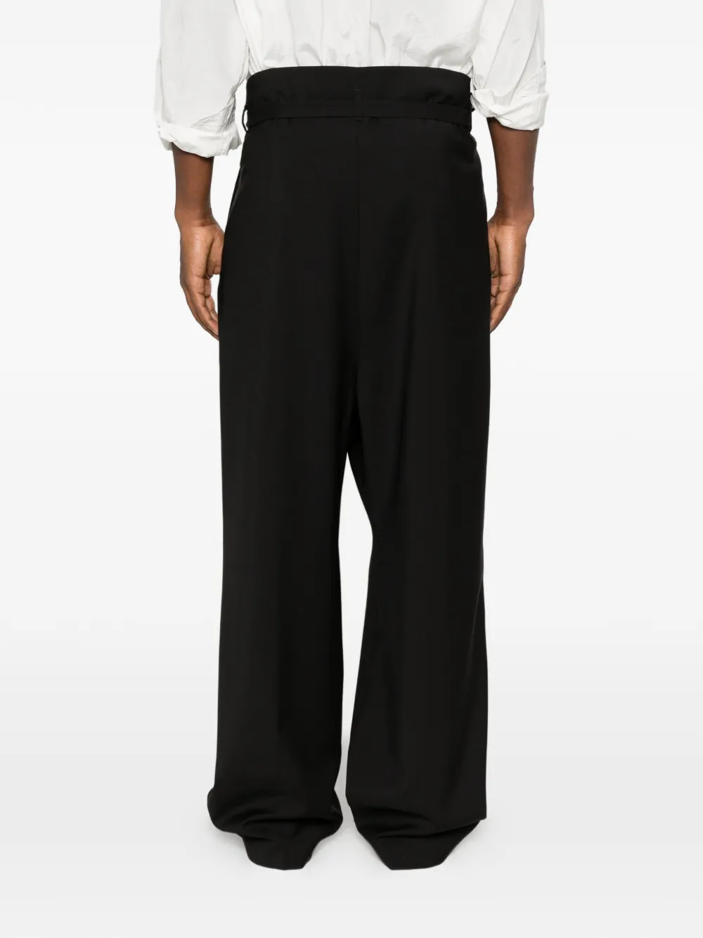 Fear Of God Broek met gestrikte taille en wikkeldesign Zwart