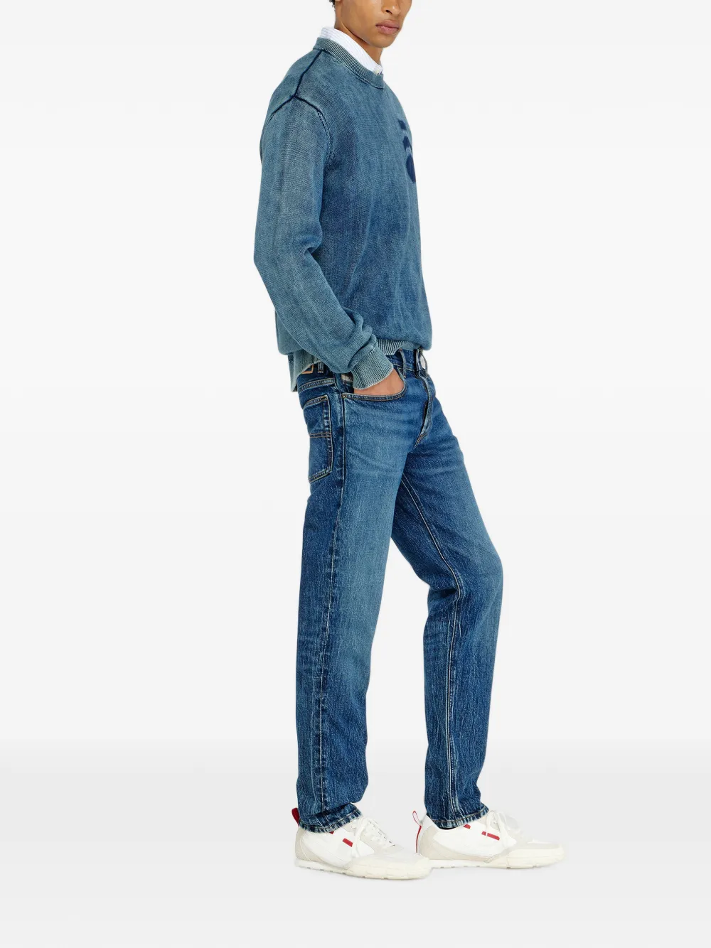 Diesel 2023 D-Finitive regular-fit jeans Blauw