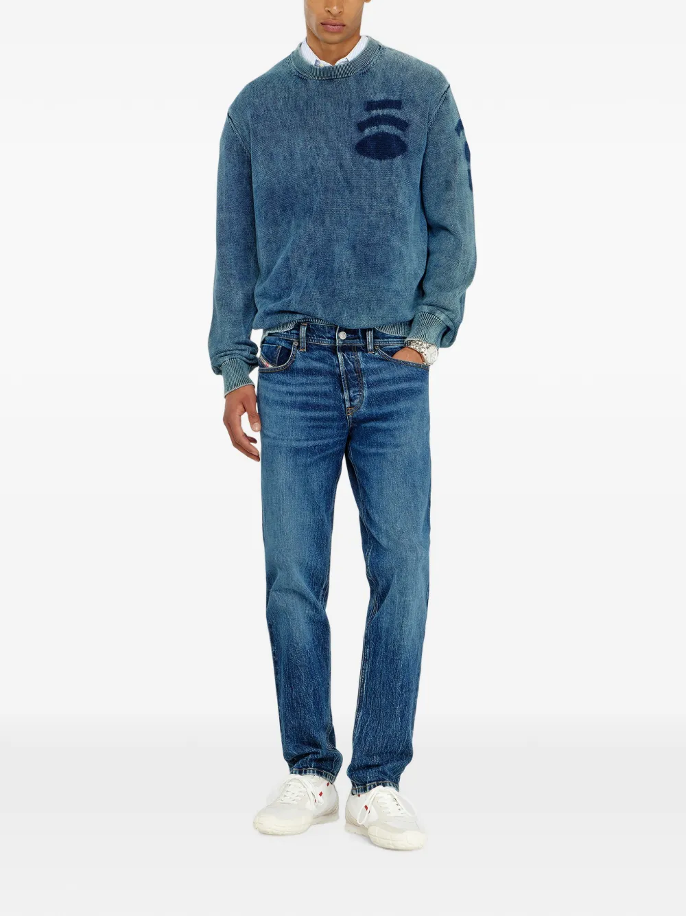 Diesel 2023 D-Finitive regular-fit jeans Blauw