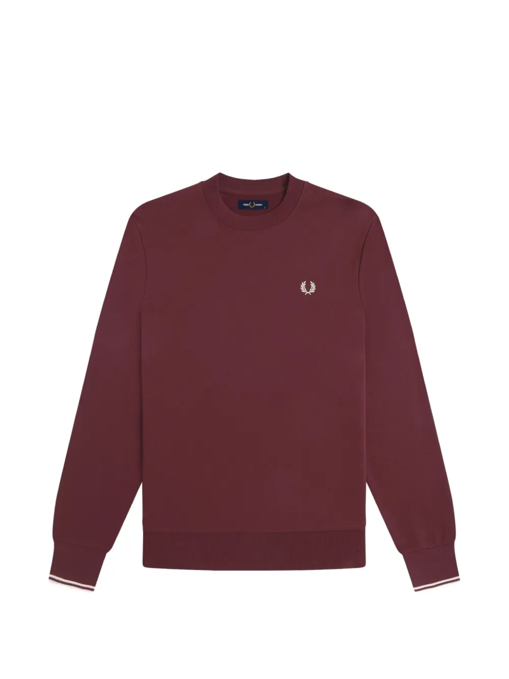 Fred Perry logo-embroidered sweater - Rosso