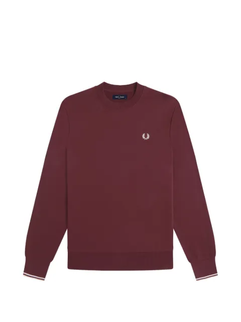 Fred Perry logo-embroidered sweater