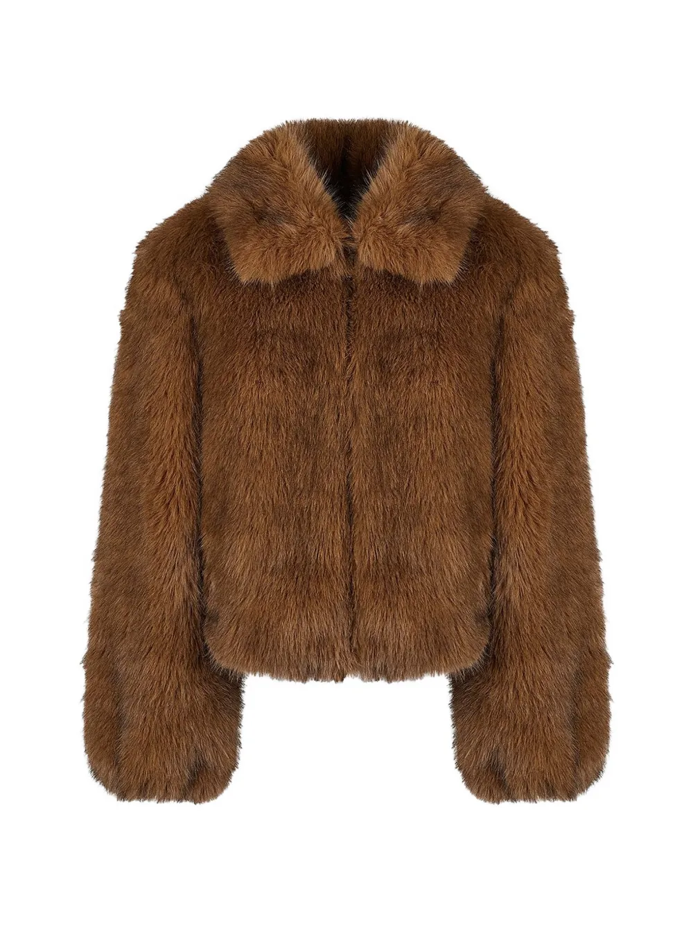 Canadian Alberta faux-fur collar jacket Bruin