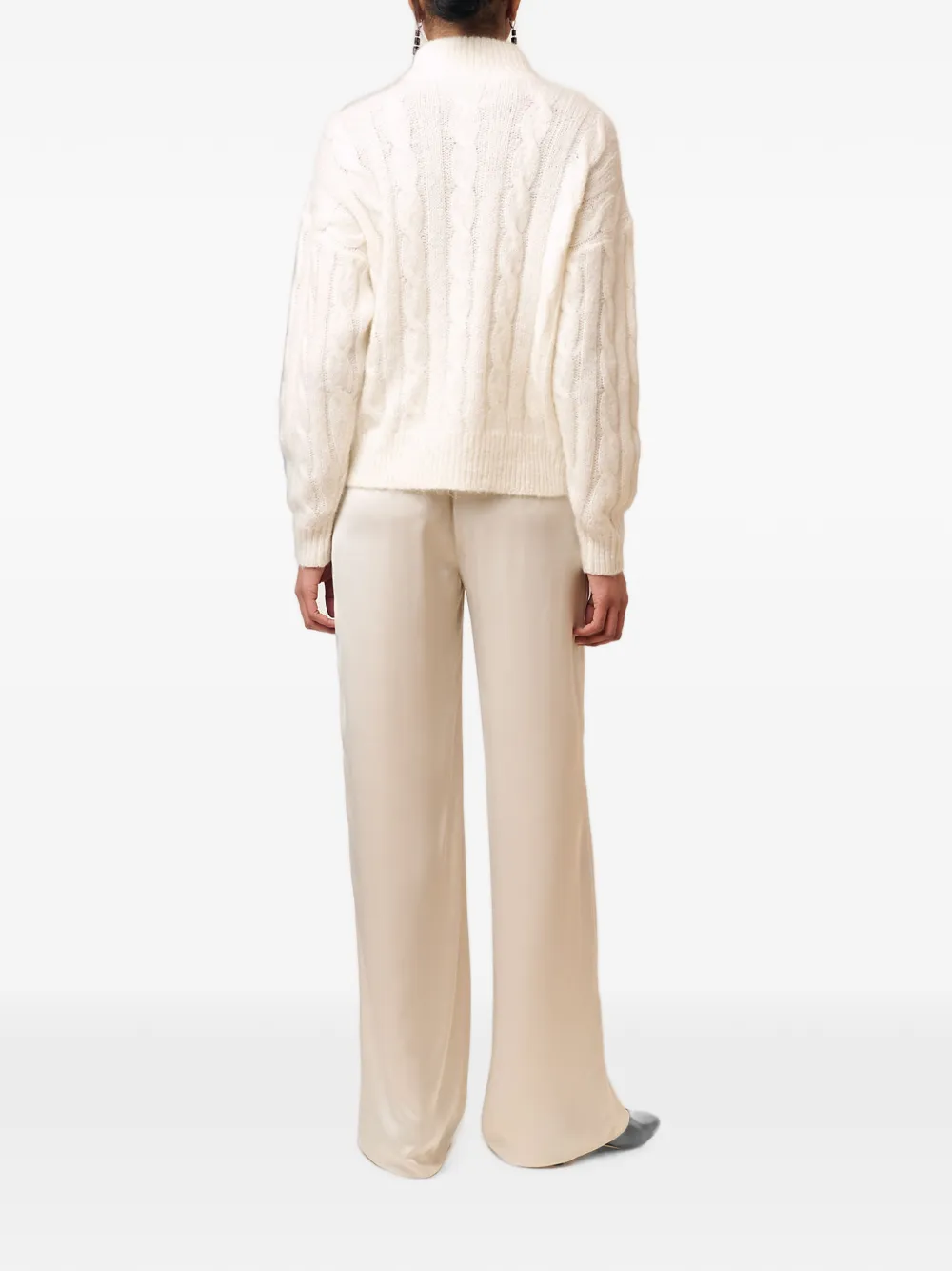 Lauren Ralph Lauren Kabelgebreide trui Beige