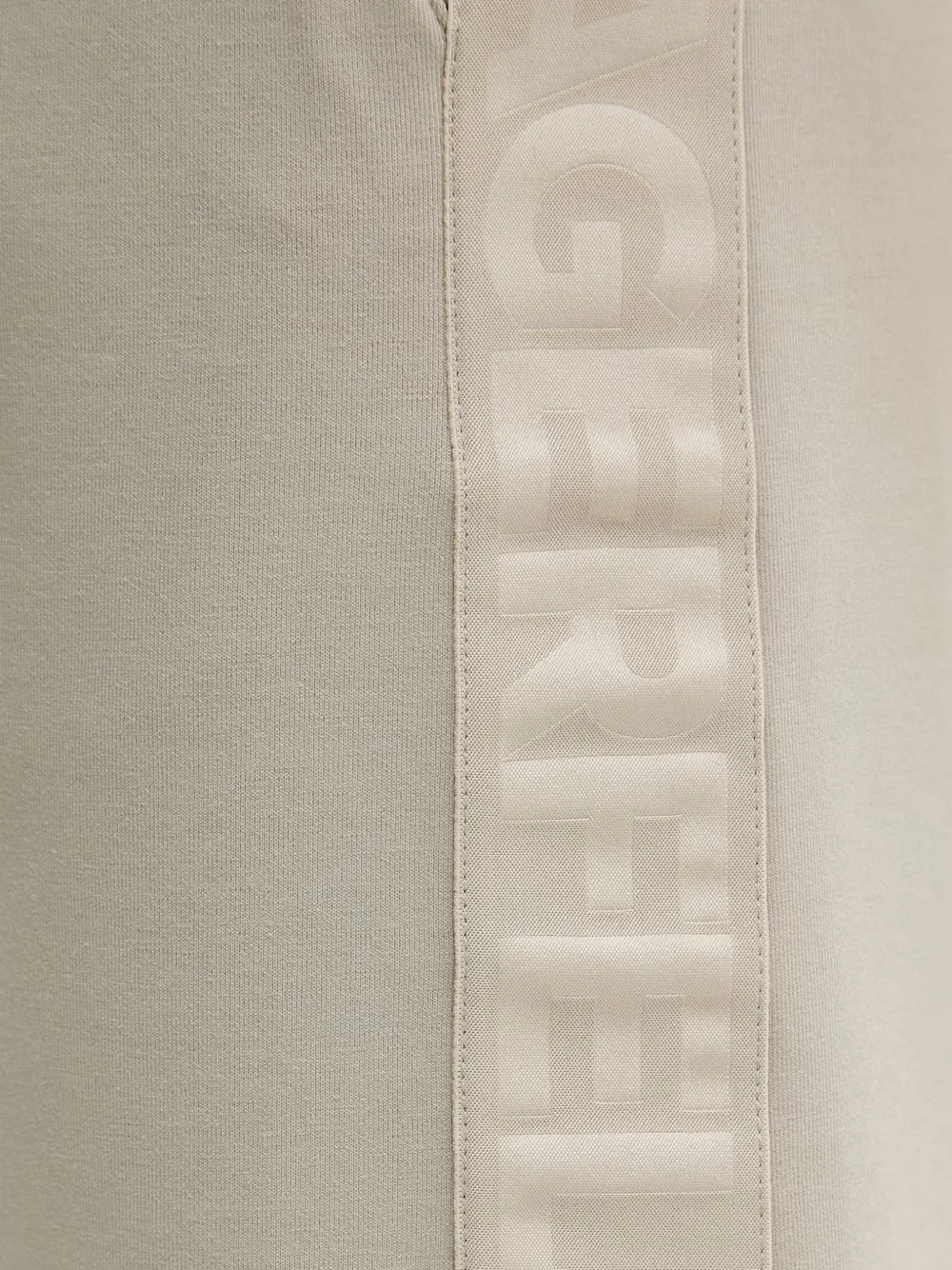 Karl Lagerfeld Shorts met logoband Beige