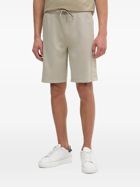 Karl Lagerfeld logo-tape drawstring shorts