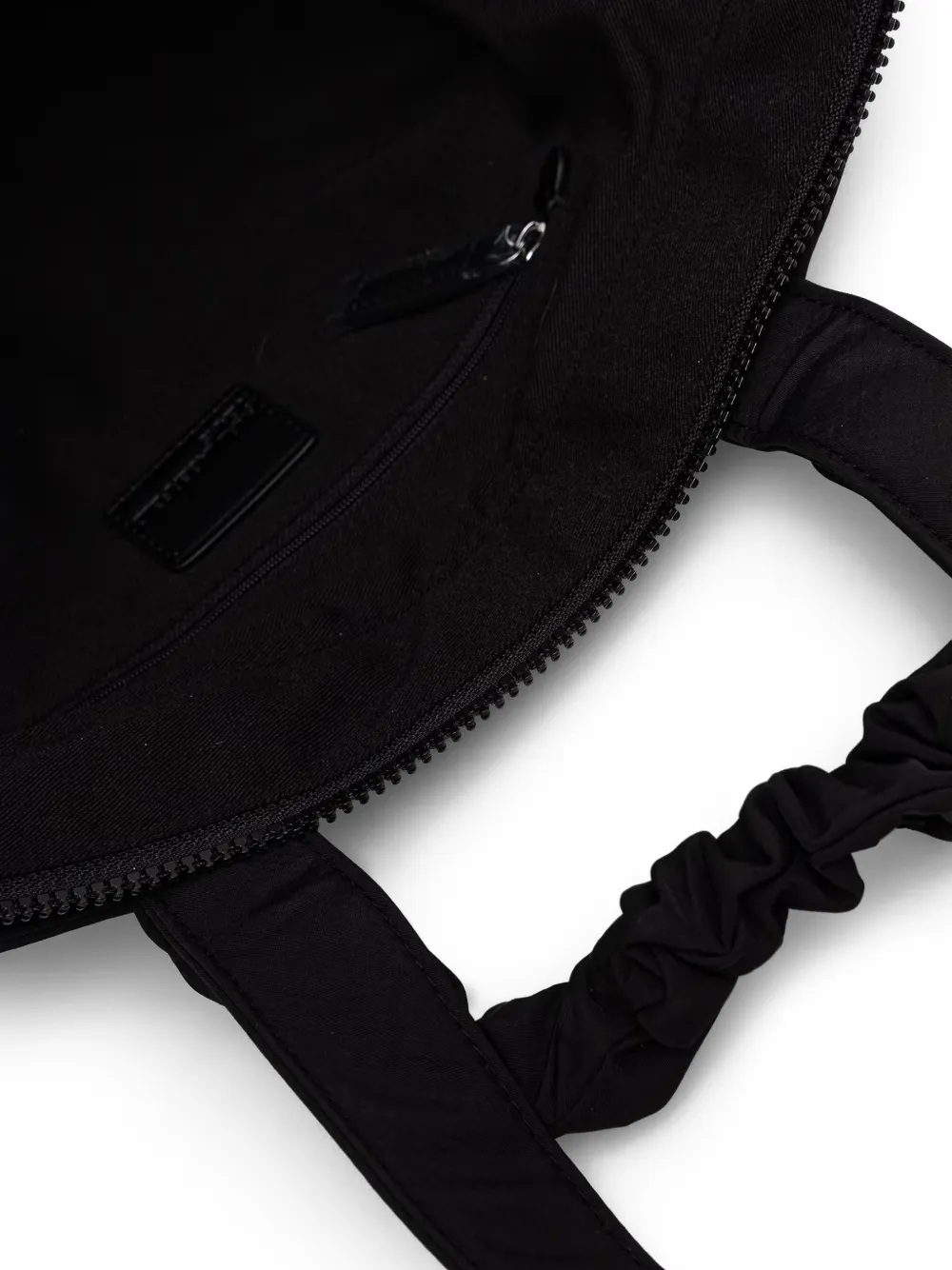 Karl Lagerfeld Jeans Shopper met ruches Zwart