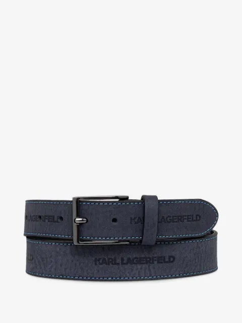 Karl Lagerfeld Cinto com logo gravado