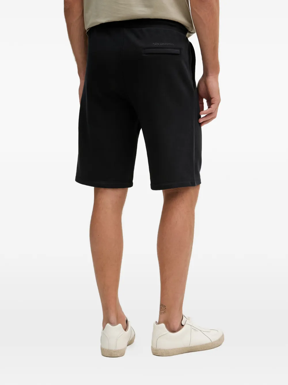 Karl Lagerfeld Shorts met trekkoord Zwart