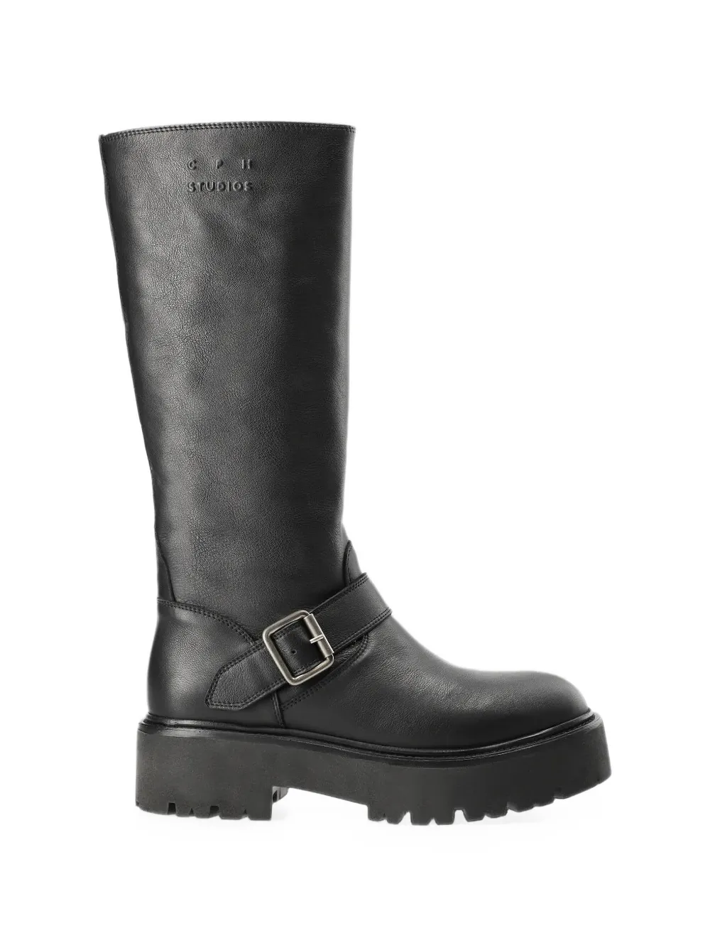 Copenhagen Studios Chunky Biker buckled chunky-sole boots