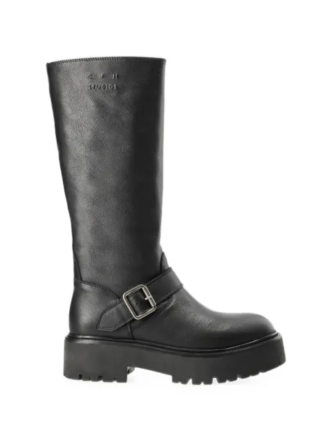 Copenhagen Studios Chunky Biker buckled chunky-sole boots