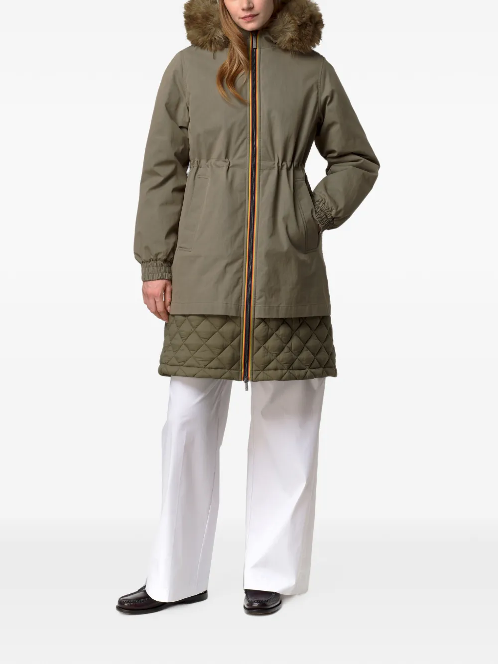 K-Way Fosca parka Groen