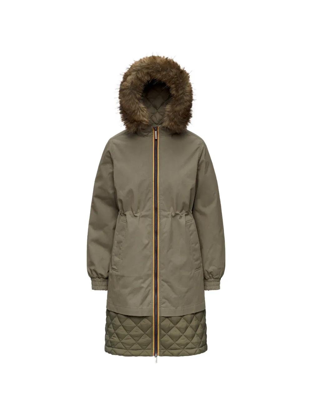 K-Way Fosca parka coat - Verde