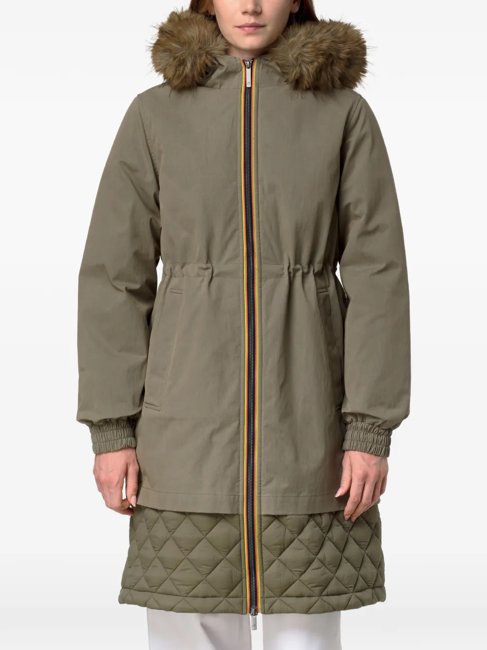 K-Way Fosca parka Groen