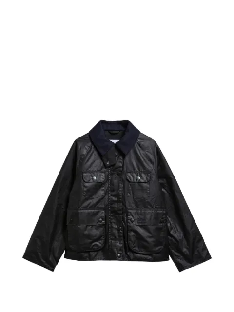 Barbour blue jacket