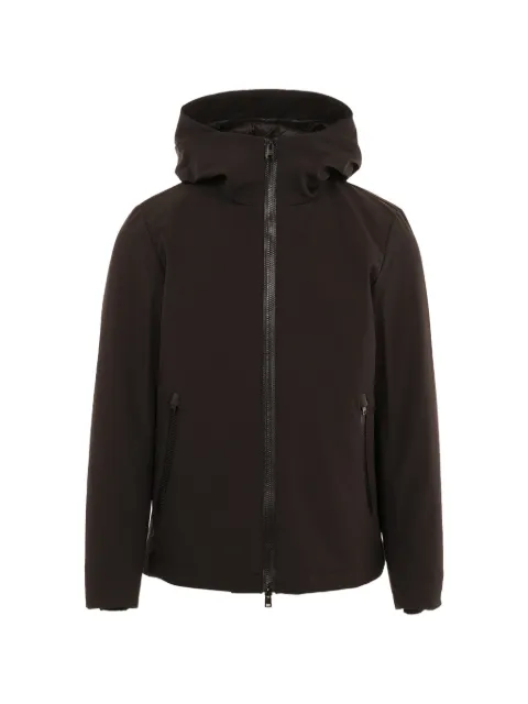 Woolrich chamarra con capucha y cierre