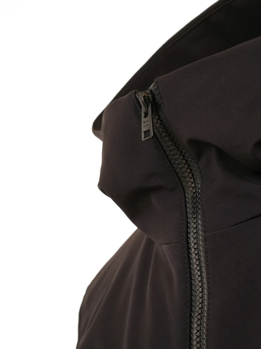 Woolrich Jack met capuchon en rits Bruin