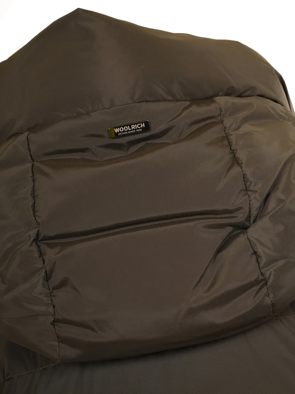 Woolrich Gewatteerde jas met capuchon Groen