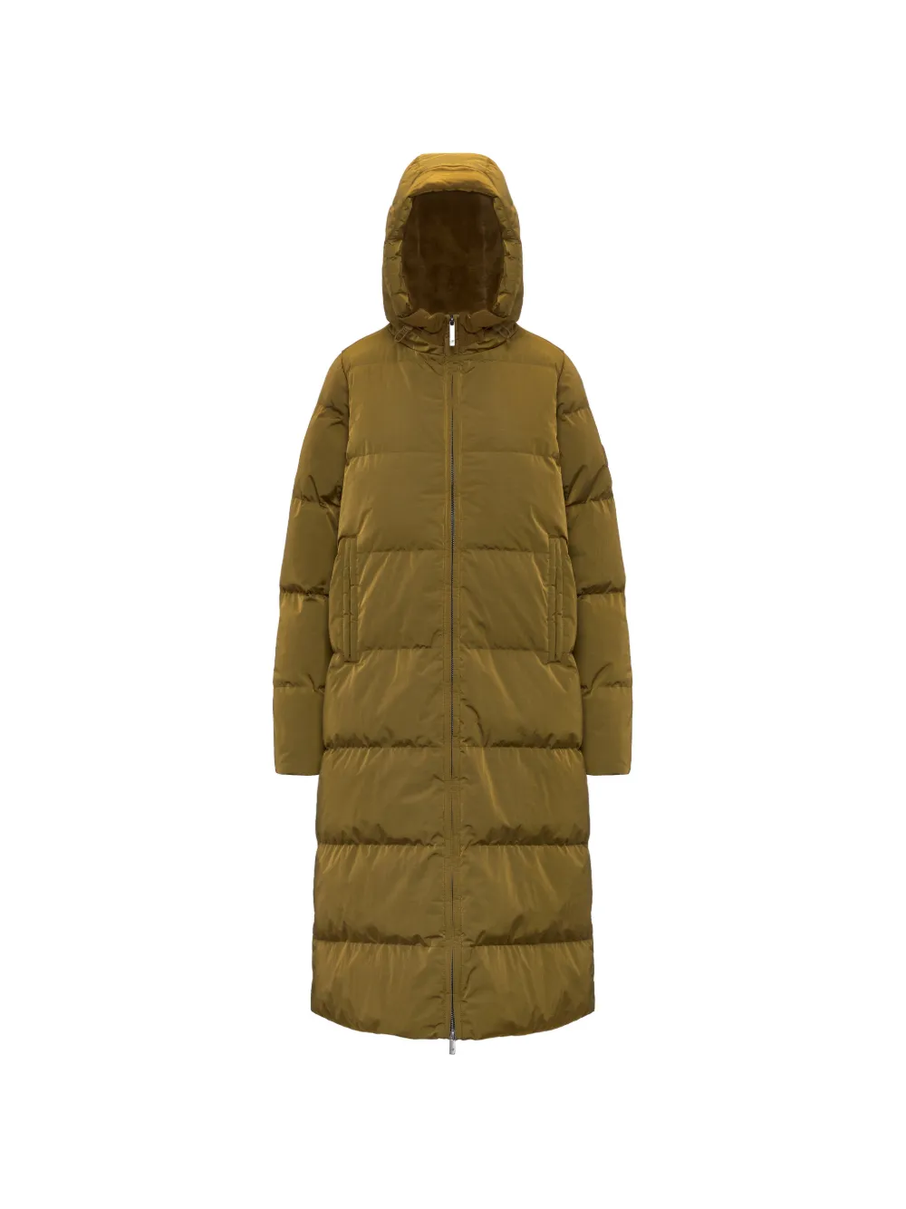 K-Way parka à capuche matelassée - Marron K-Way parka à capuche matelassée - Marron