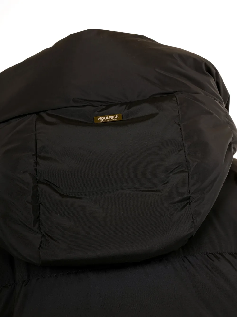 Woolrich Gewatteerde jas met capuchon Zwart
