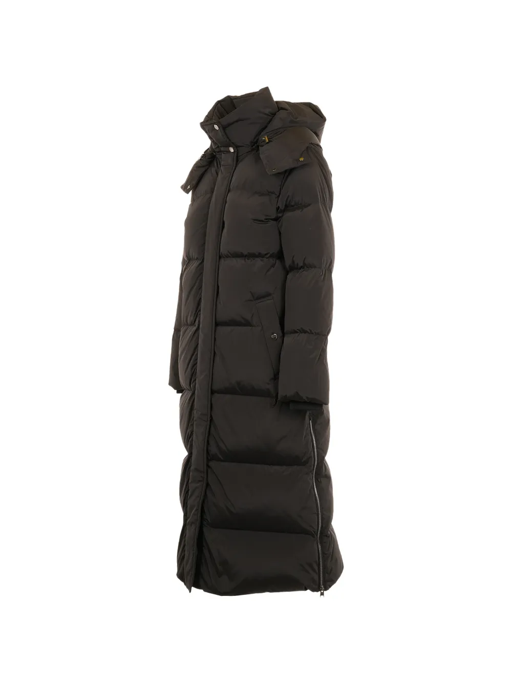 Woolrich Gewatteerde jas met capuchon Zwart