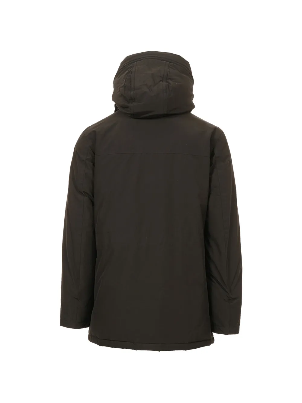 Woolrich Jack met capuchon en rits Zwart