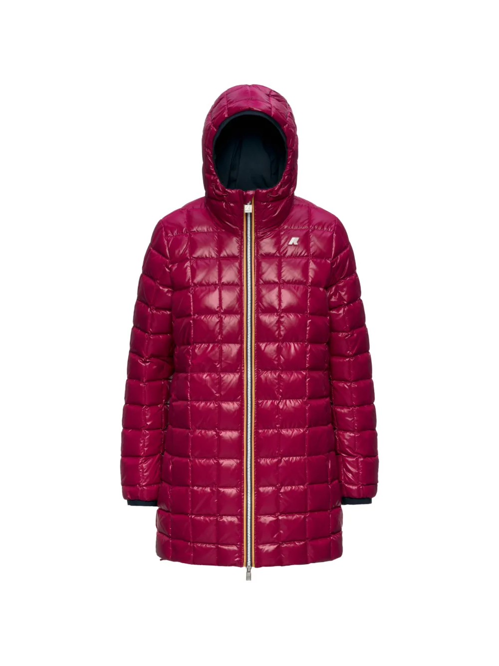K-Way Sophie quilted reversible coat - Viola