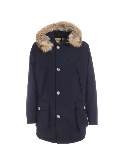 Woolrich Arctic fur-trim cotton parka