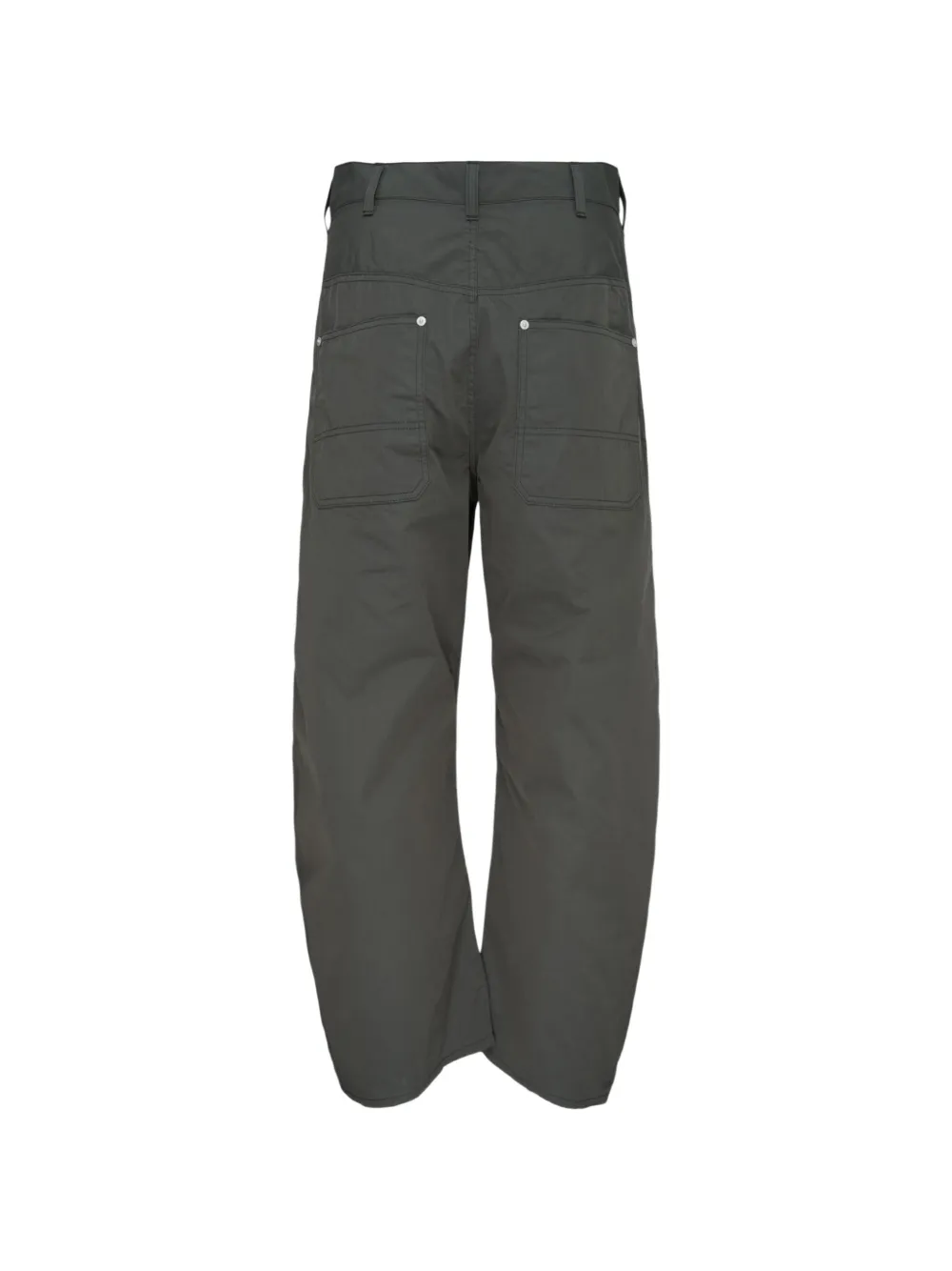 Comme des Garçons Homme Broek met wijde pijpen Groen