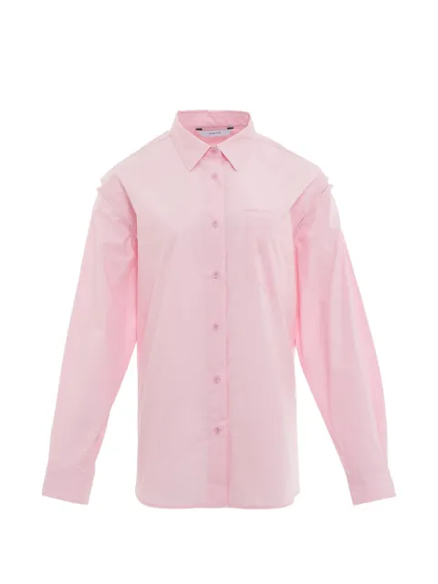pushBUTTON cut-out detail shirt
